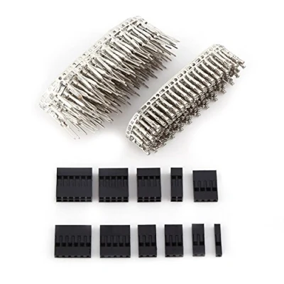 Abbildung von KFZ Pins Männlich Weiblich, 620 Stück 2.54mm Stecker Verbindungsstück, Jumper Pin Kit und Gehäuse