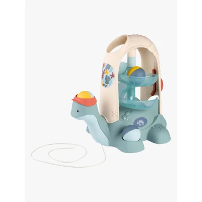 Abbildung von Smoby Little Schildkröte Nachziehspielzeug mit Kugelbahn, Babyspielzeug