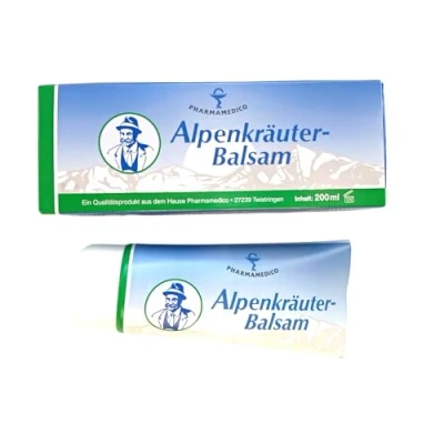 Abbildung von Pharmamedico Alpenkräuter Balsam 200ml PE Tube (2)
