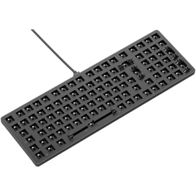 Abbildung von Glorious Gaming GMMK 2 Full Size (96%) Barebones (Frame Only) Mechanisches Tastaturgrundgerüst, Fullsize (96%), Aluminium, individuell anpassbar, RGB, International/ISO Layout Schwarz