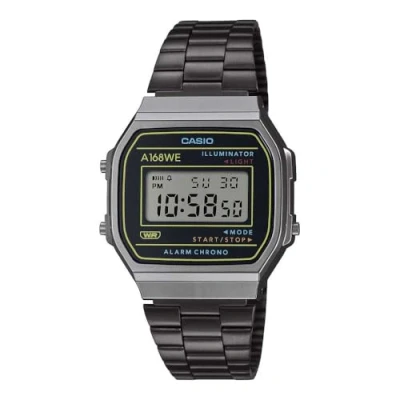 Abbildung von Casio Heritage A168 Unisex Digitaluhr, Größe: One Size, Black