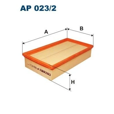 Abbildung von FILTRON AP 023/2 Luftfilter 57 147 265 Filtereinsatz FORD: Transit Mk4 Platform/Chassis, Minibus