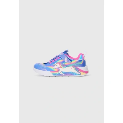 Abbildung von Skechers Sneaker low blue/multicoloured für Kinder, Größe: 28, Blue/multi/coloured Schuhe
