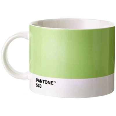 Abbildung von Pantone Teebecher, Porzellan, Light Green 578, 10.4 x 8 cm
