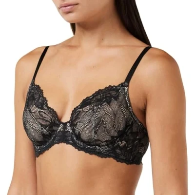 Abbildung von Calvin Klein Underwear SED Comfort Lotus Unlined Bügel BH, Damen, Größe: 65B, Black