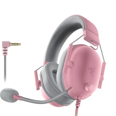 Abbildung von Razer BlackShark V2 X (Playstation) Kabelgebundenes E Sports Headset für Playstation 5 Konsole (250g, Nierenmikrofon, 50mm Treiber, Passive Geräuschunterdrückung, 3,5mm Klinke) Quartz