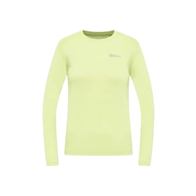 Abbildung von Jack Wolfskin Vonnan Langarmshirt, Damen, Größe: XXL, Cool matcha