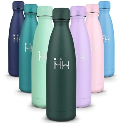 Abbildung von HoneyHolly Trinkflasche Edelstahl, Thermosflasche 750ML, BPA frei Auslaufsichere Vakuum Isolierte, Thermoskanne, Doppelwandige Wasserflasche für Fahrrad, Reisen, Sport, Yoga, Camping, Fahrrad
