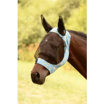 Abbildung von Weatherbeeta Fliegenmaske Stretch mit Ohren Seahorse Pony