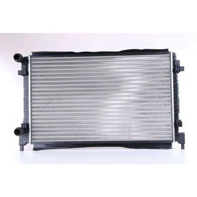 Abbildung von NISSENS 65327 Kühler, Motorkühlung Aluminium 650 415 23 Kühlrippen mechanisch gefügt SKODA: Octavia 3 Combi, Rapid Hatchback, VOLKSWAGEN: Golf 7