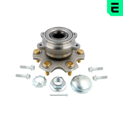 Abbildung von OPTIMAL 952755L Radlagersatz mit Zubehör Radnabe, Befestigungsmaterial MITSUBISHI: PAJERO 3, / Shogun Classic, 4