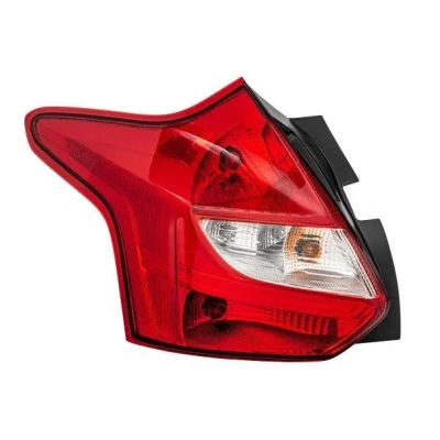 Abbildung von HELLA 2VP 354 995 051 Rückleuchte links P21/5W, P21W, PY21W, W16W, W5W 12 mit Glühlampen Lampenträger FORD: FOCUS 3