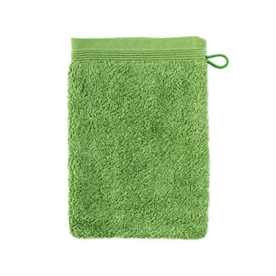 Abbildung von möve Superwuschel Waschhandschuh 20 x 15 cm aus 100% Baumwolle, peridot