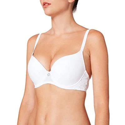 Abbildung von Sassa Damen Dirndl Push up Bügel BH, Weiß (Weiß 00100), (Herstellergröße:80B)