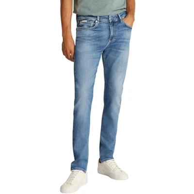 Abbildung von Calvin Klein Herren Jeans Hose Skinny mit Stretch, Blau (Denim Light), 30W/30L
