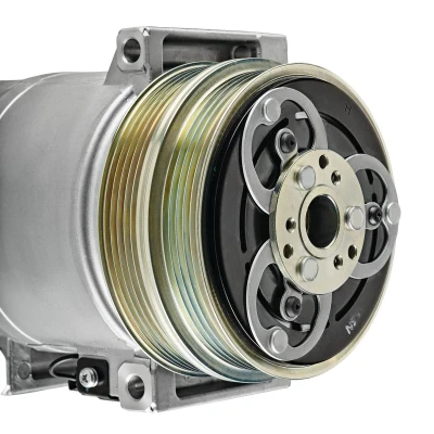 Abbildung von VALEO 813323 Kompressor DKS 12 PAG 46 R 134a mit Kompressoröl NEW ORIGINAL PART VOLVO: V50, C30, FORD: KUGA 1, Focus 2 Kombi,
