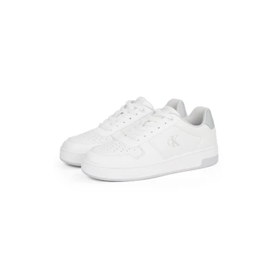 Abbildung von Calvin Klein Jeans Basket Cupsole Sneaker low, Damen, Größe: 36, Bright white/silver Schuhe