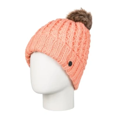 Abbildung von Roxy Girl&#039;s Blizzard Girl Beanie Cap, Peach PINK, Einheitsgröße
