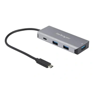 Abbildung von StarTech.com 4 Port USB C Hub (10 Gbit/s, 3 x A und 1x C, 25 cm Anschlusskabel)