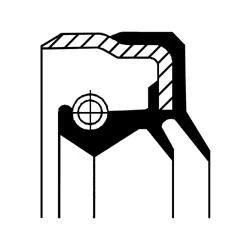 Abbildung von CORTECO 01028962B Wellendichtring, Verteilergetriebe