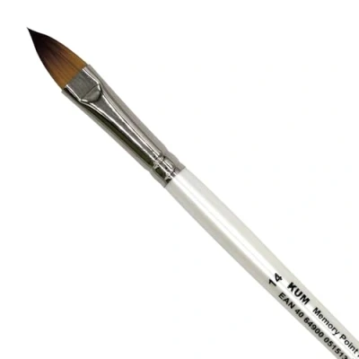 Abbildung von KUM 514.04.11 Memory Point Brushes CT, MemTip Pin CT 14&quot;, Katzenzungenform, 1 Stück