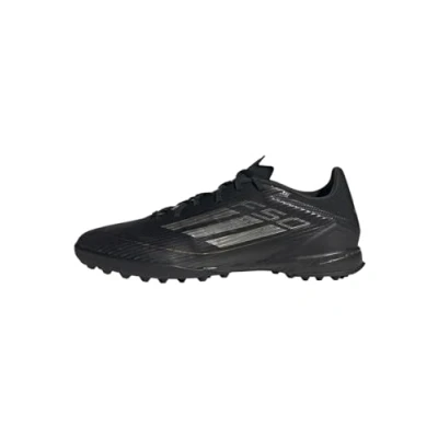 Abbildung von adidas Performance F50 League TURF Fußballschuh Multinocken, Herren, Größe: 42, Core black/iron metalic/gold metallic Schuhe