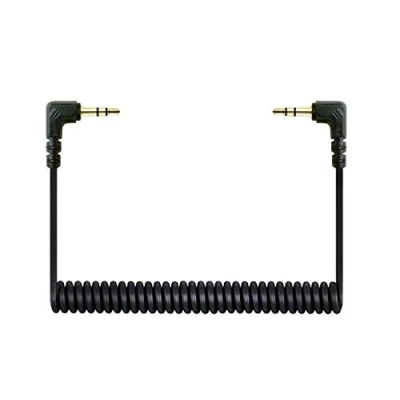 Abbildung von Ersatz gewickelt SC2 Kabel 3,5 mm Stereo TRS Stecker an männlich Ausgang Anschluss Verbindet Audio Mixer/Mikrofone zu Kamera/Blockflöten