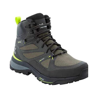 Abbildung von Jack Wolfskin Herren Force Striker Texapore Mid M, Lime / Dark Green, 41 EU