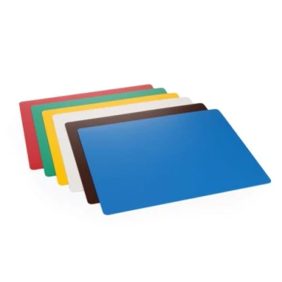 Abbildung von HENDI Schneidfolienset,HACCP, 6er set für optimale Küchenhygiene, weiß, rot, blau, grün, braun, gelb, 300x200mm, Polypropylen
