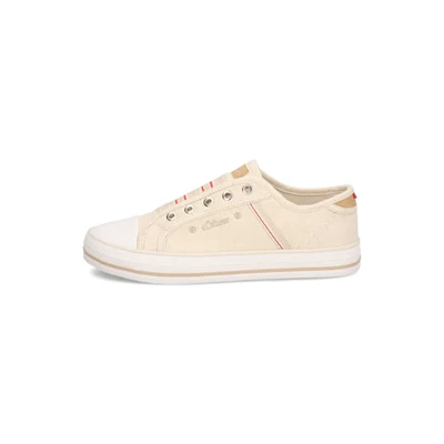 Abbildung von s.Oliver Damen Slip On Sneaker ohne Schnürsenkel Flach, Beige (Beige), 41 EU
