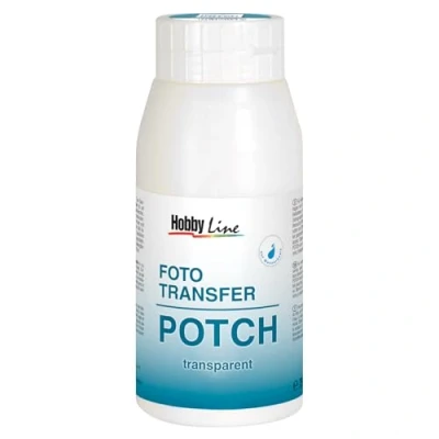 Abbildung von KREUL 49953 Foto Transfer Potch, 750 ml, trocknet seidenglänzend und transparent, zum Übertragen von Ausdrucken, Zeitungsausschnitten Zeitschriftenbildern auf verschiedene Untergründe