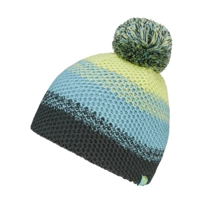 Abbildung von Ziener Kinder ISHI Mütze warm, gestrickt, dreifarbig, Lime Light, S