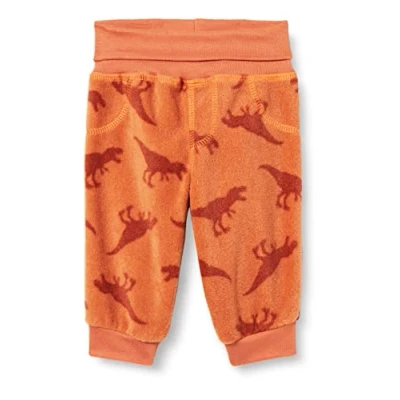 Abbildung von Playshoes Unisex Kinder Fleece pumphose Baby Hose, Dinos, 92 EU