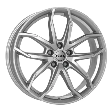 Abbildung von RIAL 5 loch 20Zoll 114.3mm Alufelge Lucca silber LUC802036B81 0 Felge