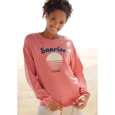 Abbildung von Vivance Sweatshirt, Damen, Größe: 36/38, Altrosa
