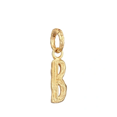 Abbildung von Elli Organic Letter B Anhänger goldcoloured, Damen, Größe: One Size, Gold coloured