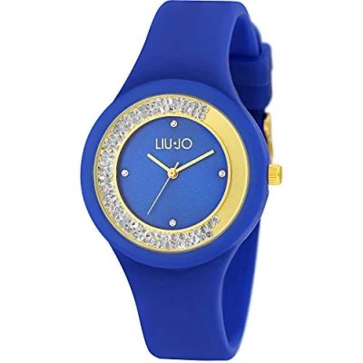 Abbildung von Liu Jo Luxury Damen Analog Quarz Uhr mit Silikon Armband TLJ1420