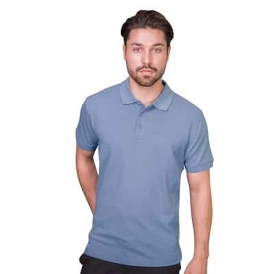 Abbildung von HRM Herren 301 Polohemd, Sky Blue, 3XL