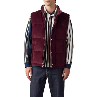 Abbildung von Levi&#039;s Rockridge Weste, Herren, Größe: Large, Fig purple