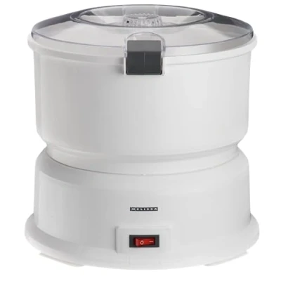 Abbildung von Melissa 16220009 Kartoffelschälmaschine elektrischer Kartoffelschäler 1kg Kapazität 85 Watt weiß