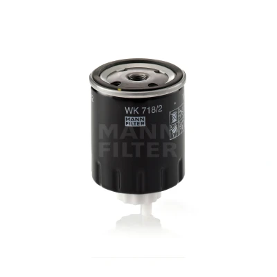 Abbildung von MANN FILTER WK 718/2 Kraftstofffilter Anschraubfilter VOLVO: V40 Estate, S40 I, RENAULT: ESPACE 3, MITSUBISHI: Carisma Hatchback