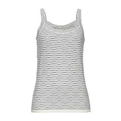 Abbildung von Vivance Top, Damen, Größe: 32/34, Creme rauchblau