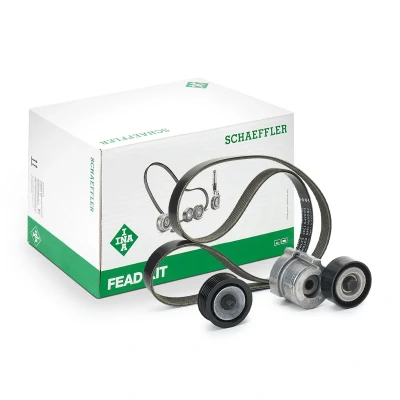 Abbildung von INA 529 0459 10 Keilrippenriemensatz Generatorfreilauf prüfen und ggf. erneuern FIAT: Tipo Estate, 500L, 500X, ALFA ROMEO: Giulietta Hatchback