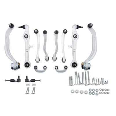Abbildung von febi BILSTEIN 24802 Querlenker Reparatursatz Vorderachse links, rechts mit Koppelstange Plus AUDI: A4 B6 Avant, Saloon