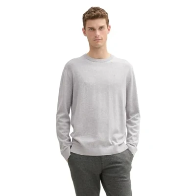 Abbildung von TOM TAILOR Herren Strickpullover mit Crewneck
