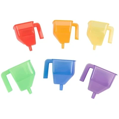 Abbildung von TickiT 73113 Translucent Colour Funnels Pack of 6