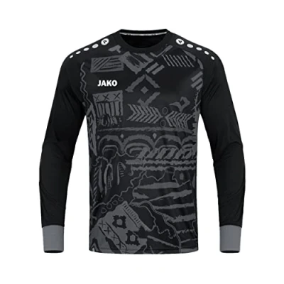 Abbildung von JAKO Kinder Torwart Trikot Tropicana (Langarm), Schwarz/Anthrazit, 128