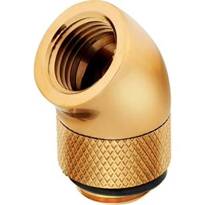 Abbildung von Corsair Hydro X Series, 45Degree Adapter drehbar, Doppelpack, Weiß CX 9055007 WW