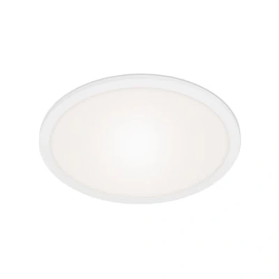Abbildung von Briloner Leuchten LED Panel, Deckenleuchte dimmbar, inkl. Fernbedienung, Farbtemperatursteuerung, Nachtlicht, 24 Watt, 2.200 Lumen, Weiß, Ø40cm, 7168 016