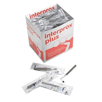Abbildung von interprox plus x maxi conical 80er Packung 80 Interdentalbürsten